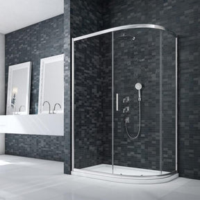 Merlyn Ionic Essence Framed 1 Door Offset Quadrant Shower Enclosure