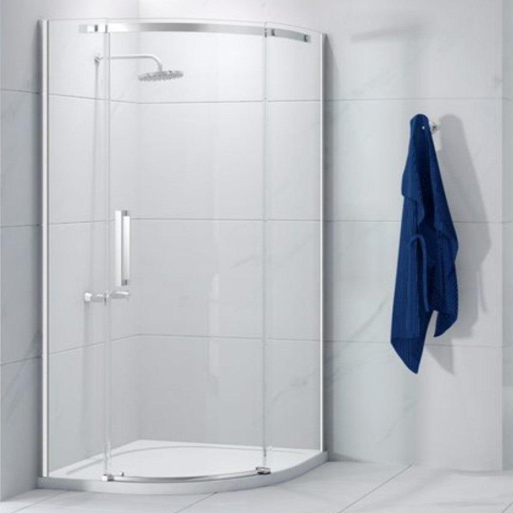 Merlyn Ionic Essence Frameless 900mm One Door Right Hand Quadrant Enclosure