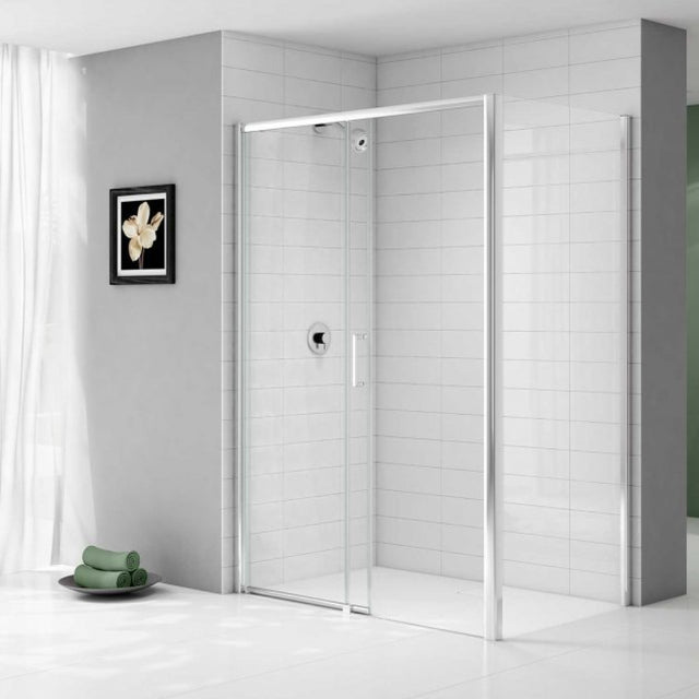 Merlyn Ionic Express Low Level Access Sliding Shower Door - RH - 6mm Glass Main
