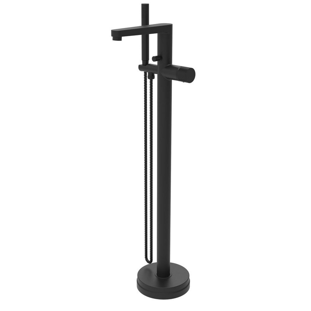 Scudo Koko Freestanding Bath Shower Mixer in Black
