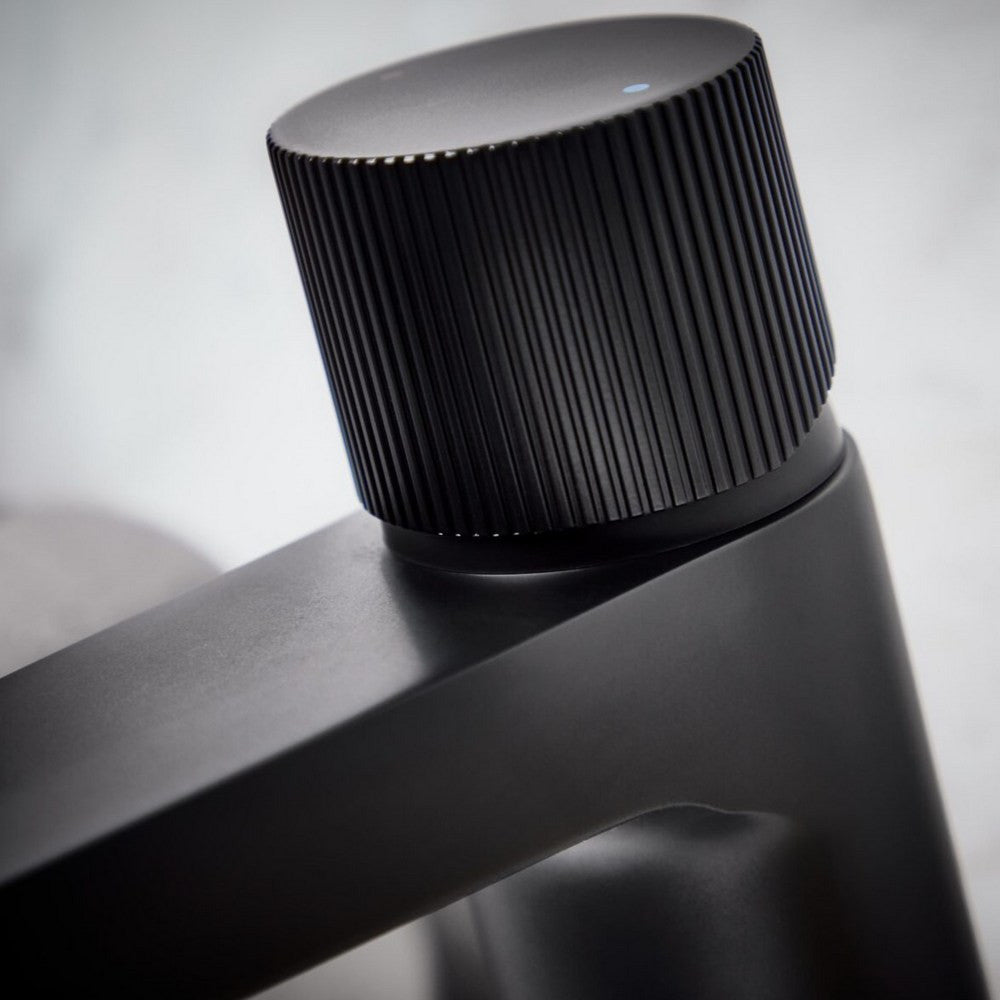 Scudo Koko Tall Basin Mixer in Black lifestyle