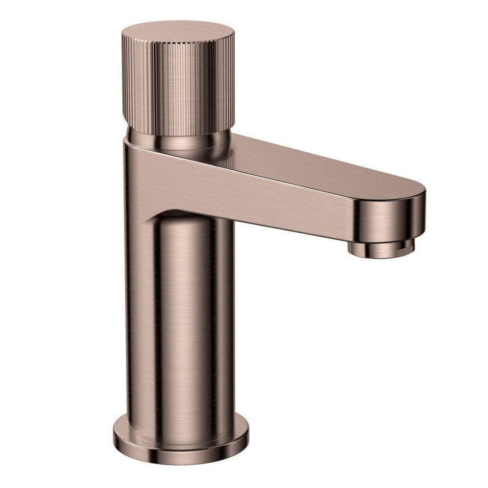 Scudo Koko Mono Basin Mixer in Brushed Bronze