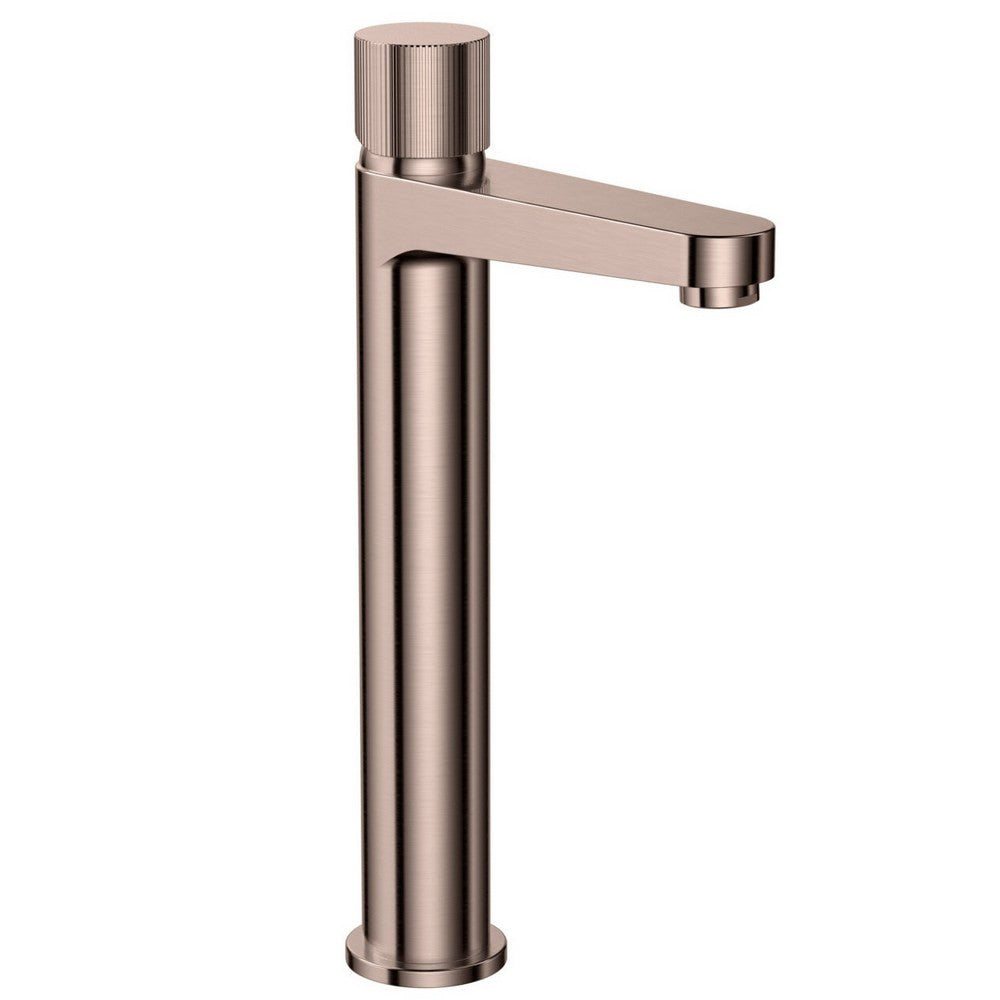 Scudo Koko Tall Basin Mixer in Brushed Bronze