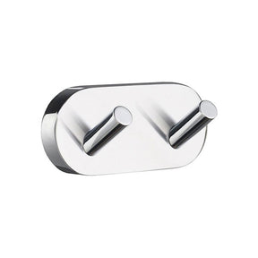 Smedbo Home Double Towel Hook Polished Chrome