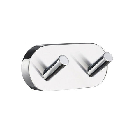 Smedbo Home Double Towel Hook Polished Chrome