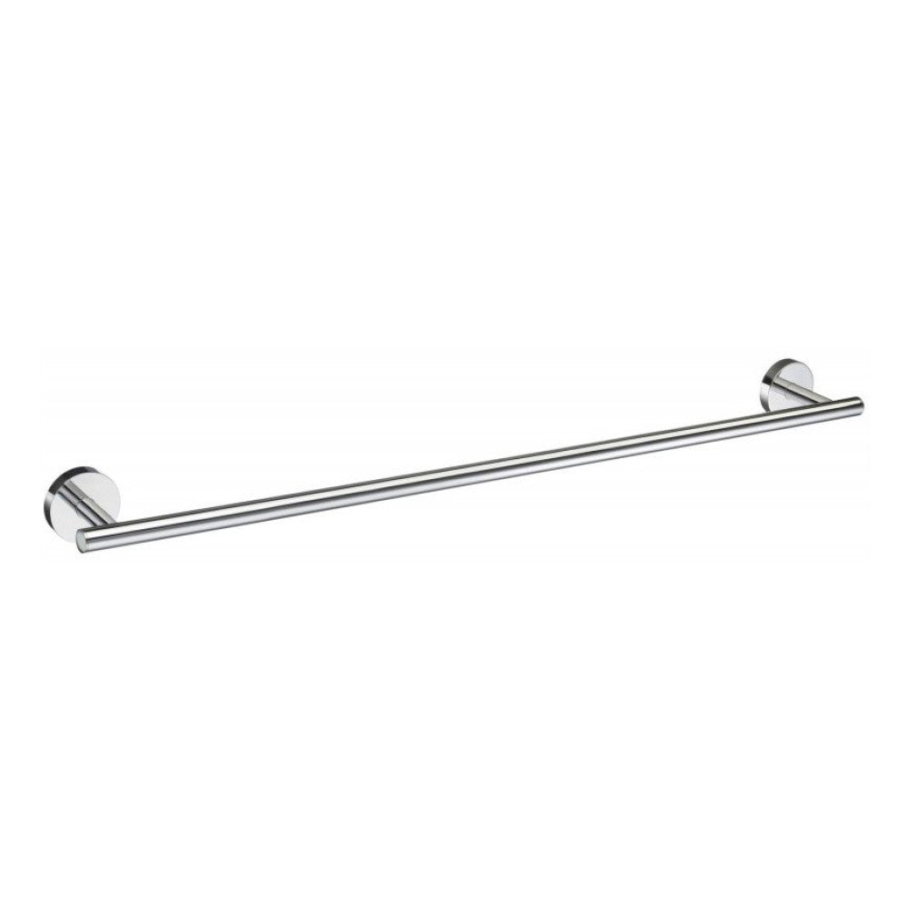 Smedbo Home Single Towel Rail Polished Chrome 648mm
