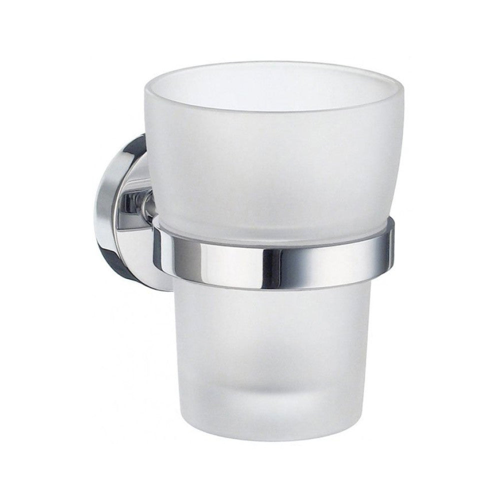 Smedbo Home Holder with Tumbler Polished Chrome