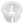 Rounded Overflow Ring in white