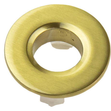 Rounded Overflow Ring in Brushed brass